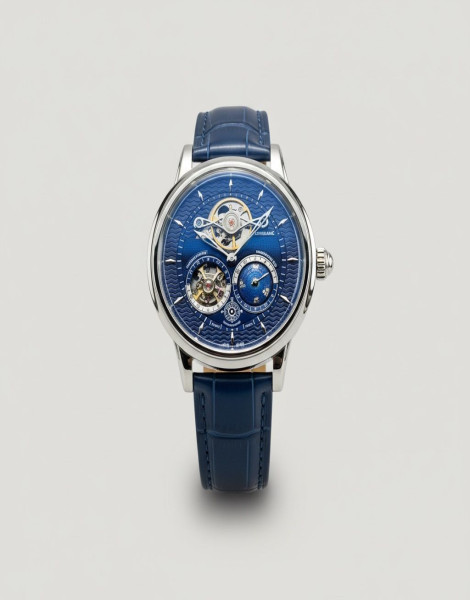 Luxury-Inspired Tourbillon World Time Watch – Montblanc Villeret Geosphères Style