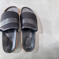 hermes-cover-mesh-slide-sandals-black-luxury-mesh-strap-slides