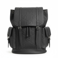 gucci-jumbo-gg-leather-backpack-black