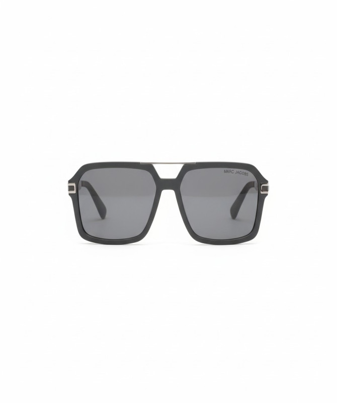 Marc Jacobs Navigator Sunglasses – Matte Black Double Bridge