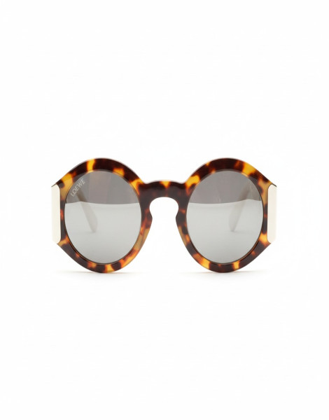 Loewe Anagram Sunglasses – Tortoiseshell Acetate with Gold Logo