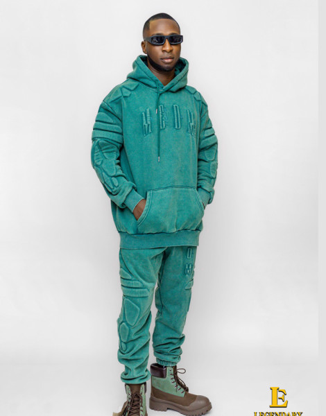 Green BLNG Pullover Tupiece