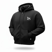 Oversized Grey Zip-Up Tracksuit – Hoodie & Sweatpants Set