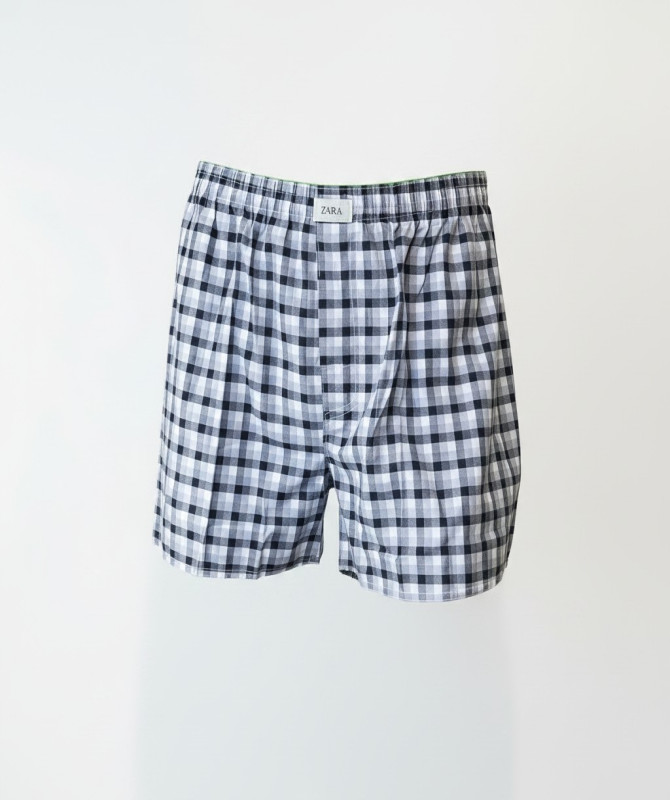 ZARA Men’s Cotton Boxer Shorts – Comfortable Loose Fit Underwear