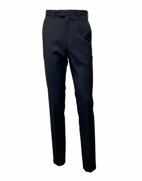 Men’s Black Formal Trousers – Slim Fit Tailored Dress Pants