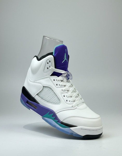Air Jordan 5 Retro OG “Grape” – White/New Emerald-Grape Ice-Black