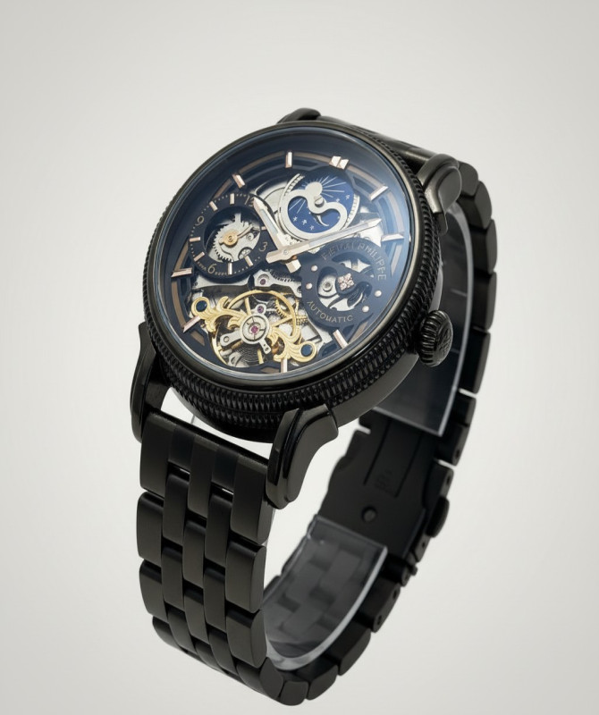 Luxury-Inspired Skeleton Automatic Watch – Stührling Special Reserve 3922
