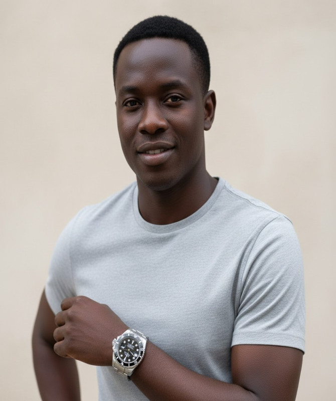 Luxury-Inspired Dive Watch – Submariner Date Black Dial Stainless Steel