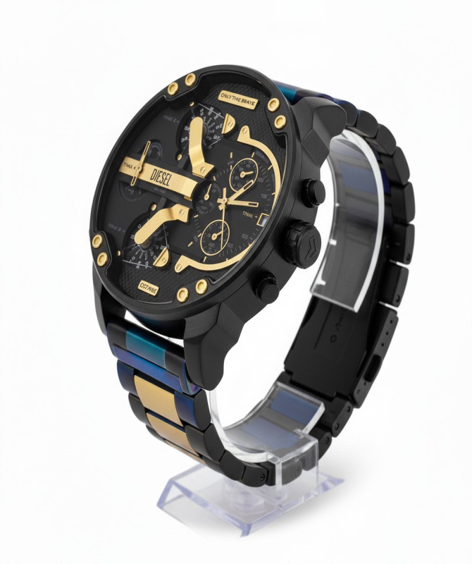 Diesel Mr. Daddy 2.0 Oversized Multi-Time Zone Watch – DZ7465