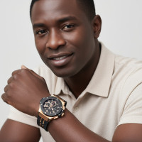 Hublot Big Bang Original Chronograph – 18K Rose Gold & Black Ceramic