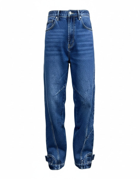 JW Anderson Twisted Workwear Jeans – Barrel Style Denim