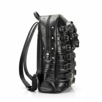 3D Skull Rivet Backpack – Gothic Punk Biker Style
