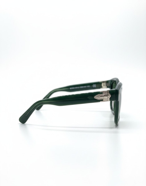 Y2K Futuristic Sports Sunglasses – Geometric Blue-Mirrored Lenses