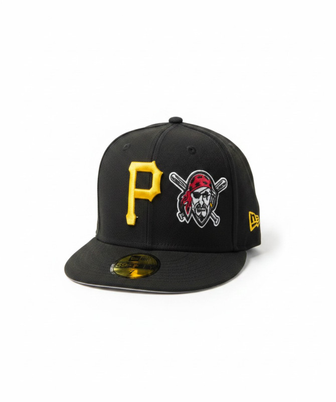 Pittsburgh Pirates “Patch Pride” 59FIFTY Fitted Cap – Black New Era MLB Hat