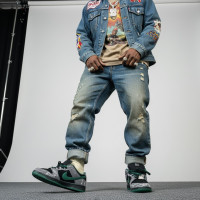 Nike SB Dunk Low Pro x There Skateboards “Anthracite Gorge Green” – Premium Skate Collaboration Sneakers