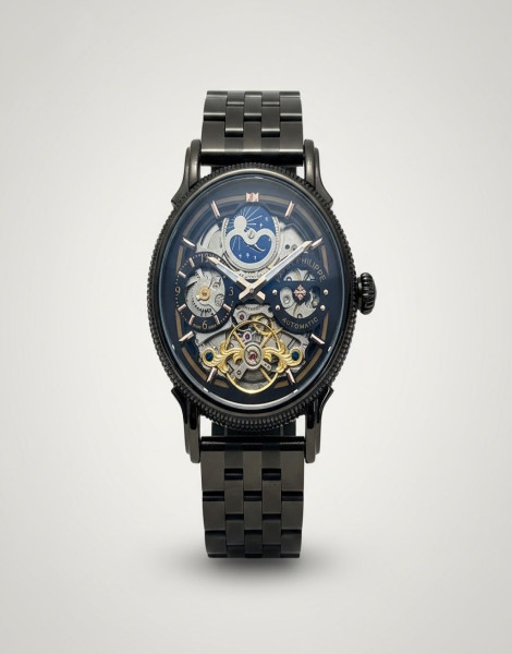 Luxury-Inspired Skeleton Automatic Watch – Stührling Special Reserve 3922