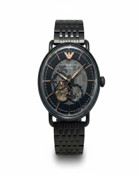 Emporio Armani Meccanico Automatic Skeleton Watch – AR60025