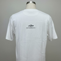 Avnier Source V3 Organic Cotton T-Shirt – White Minimalist Graphic Tee