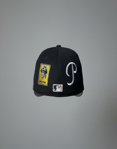 Pittsburgh Pirates “Patch Pride” 59FIFTY Fitted Cap – Black New Era MLB Hat