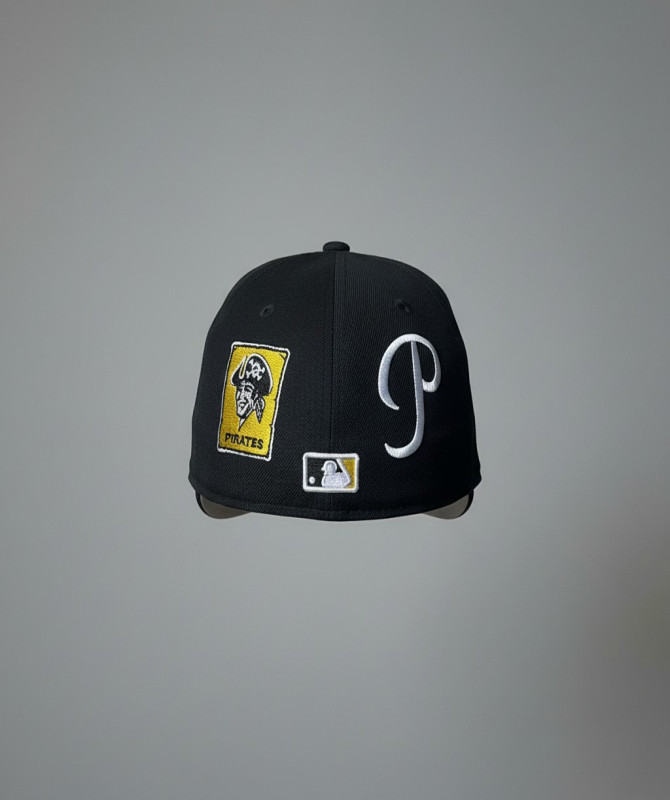 Pittsburgh Pirates “Patch Pride” 59FIFTY Fitted Cap – Black New Era MLB Hat